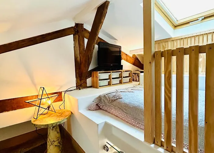 Splendid Atypical Loft St Germain 아파트 파리