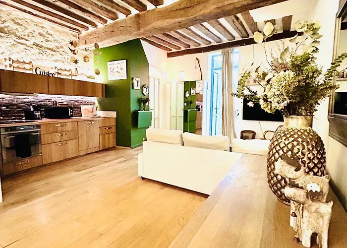 Splendid Atypical Loft St Germain 파리